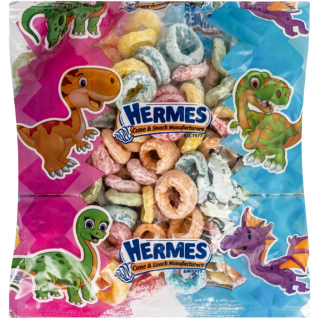 Hermes Maize Snack Sugar Treats Rings 100G -