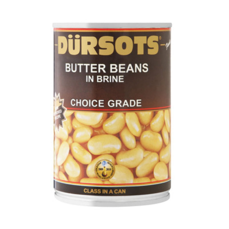 Dursots Butter Beans In Brine 410G -
