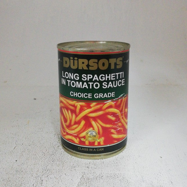 Dursots Spaghetti In Tomato Sauce 410G -