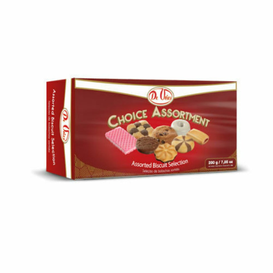 De Vries Biscuits Assortment Box 200G