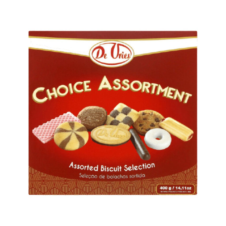 De Vries Biscuits Assortment Box 400G