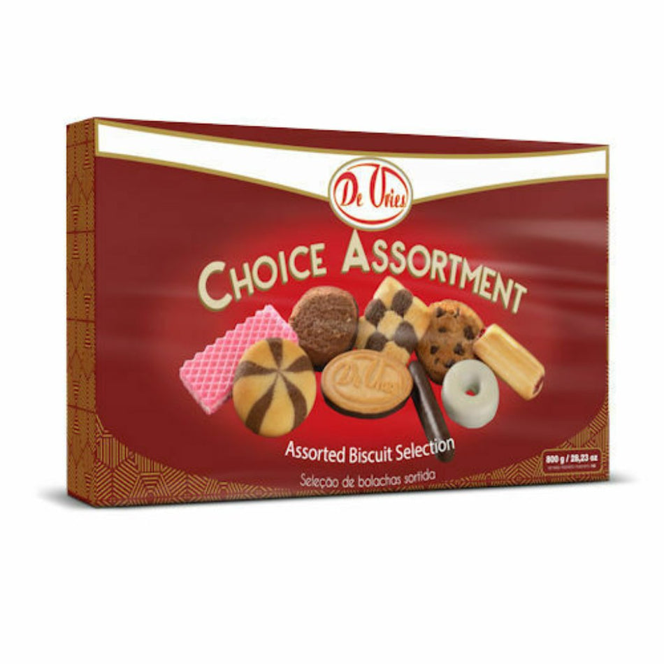 De Vries Biscuits Assortment Box 800G