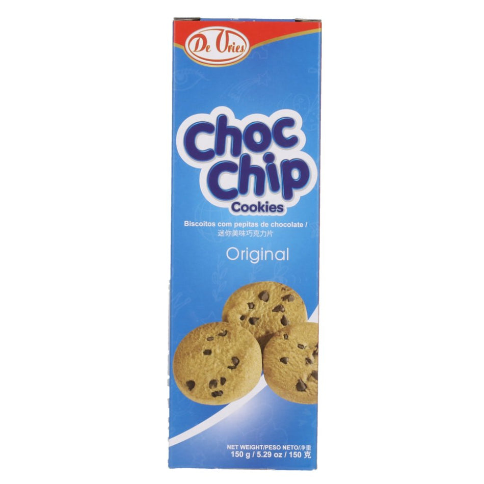 De Vries Biscuits Choc Chip 150G