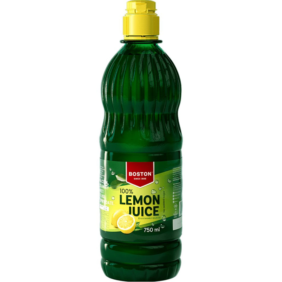 Boston Lemon Juice Regular 750ML