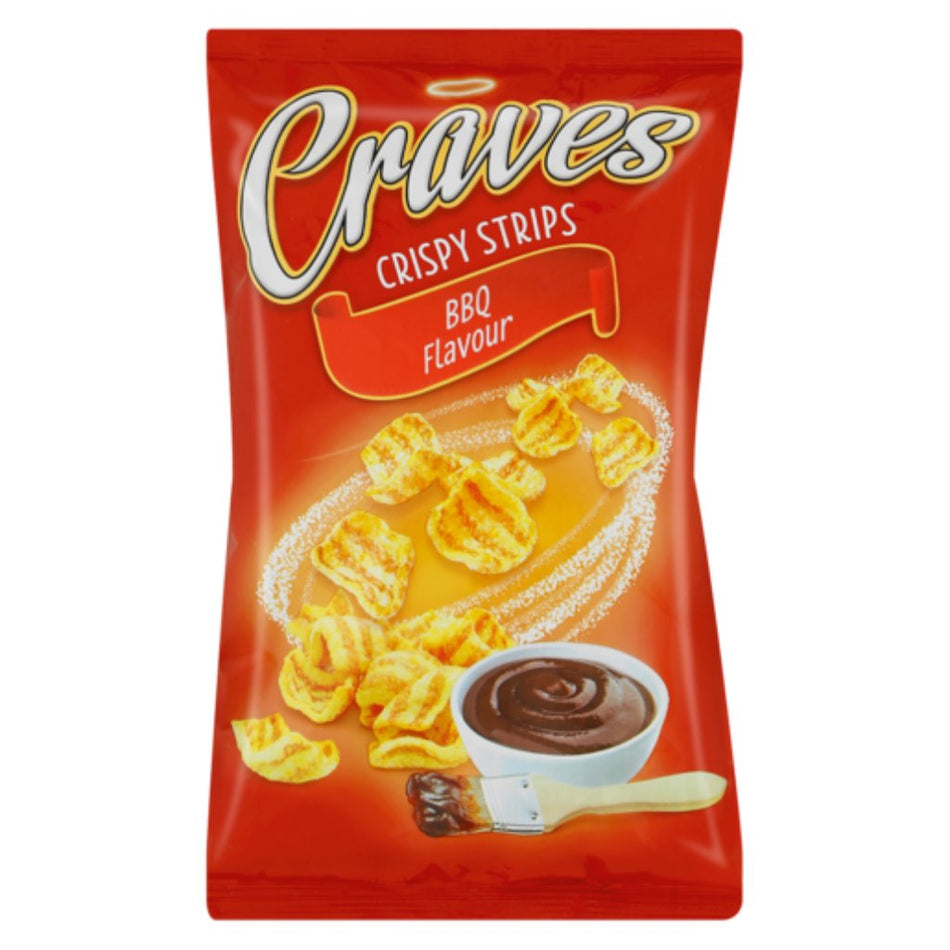 Craves Chips BBQ Strips 60G