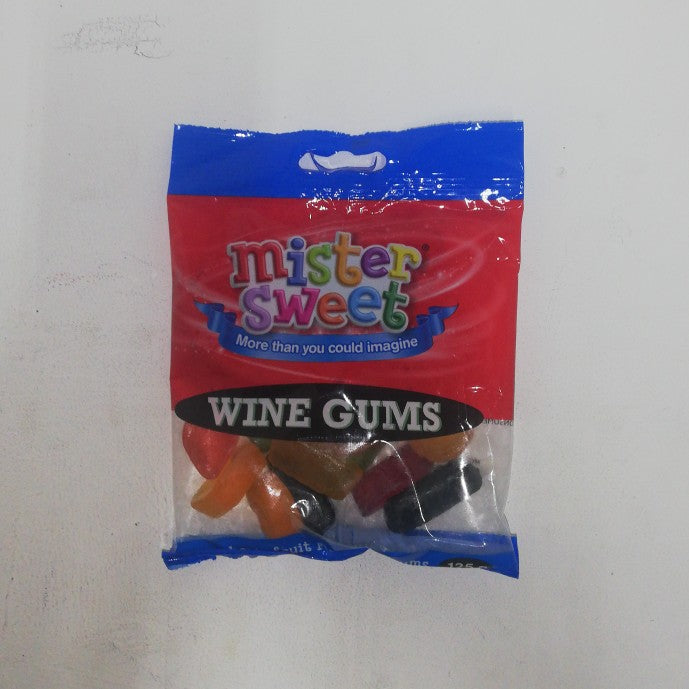 Mister Sweet Wine Gums 125G -