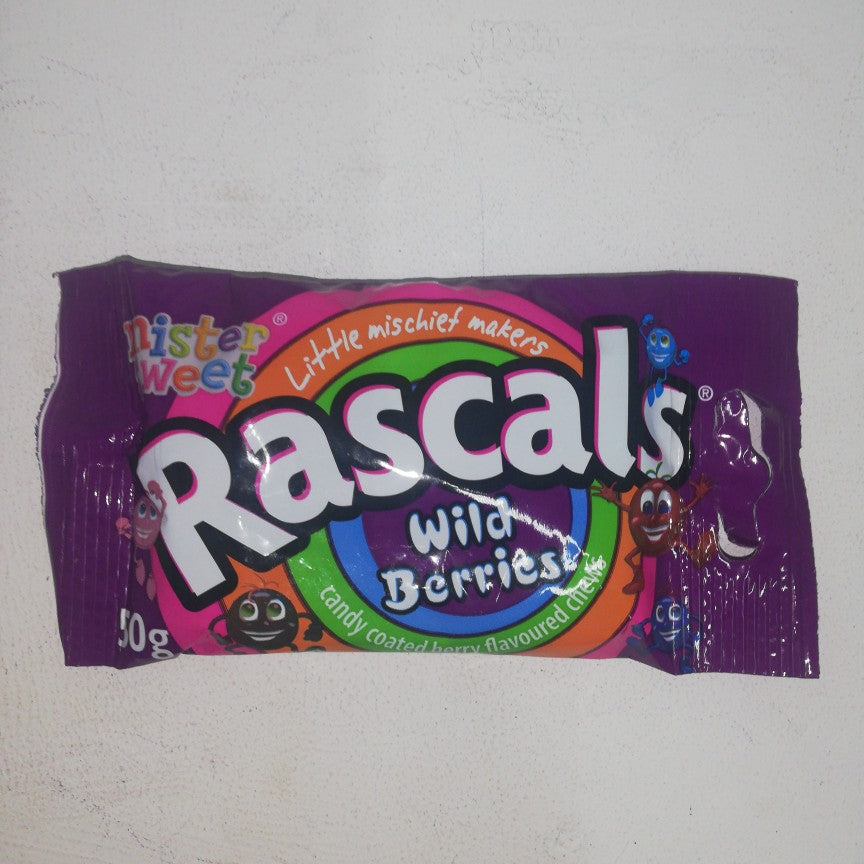 Mister Sweet Rascals Wild Berries 50G -