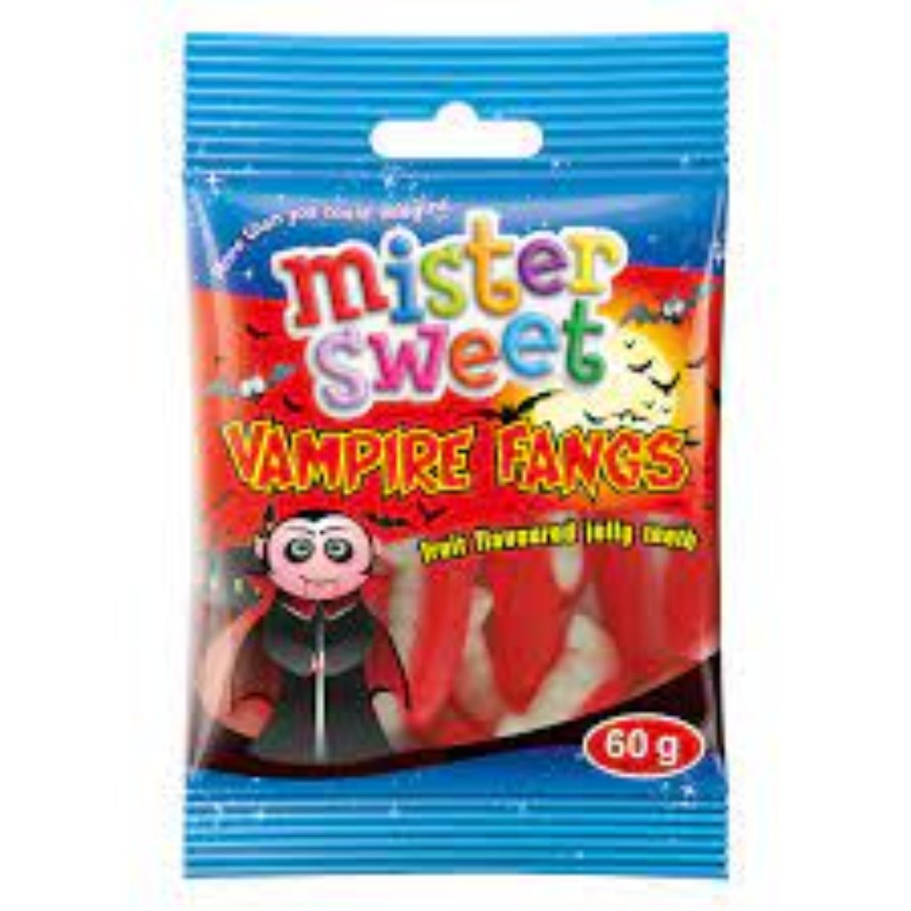 Mister Sweet Vampire Fangs 60G -