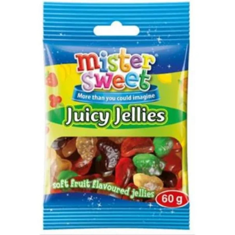 Mister Sweet Juicy Jellies 60G -