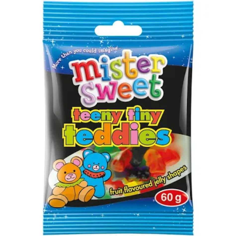 Mister Sweet Teeny Tiny Teddies 60G