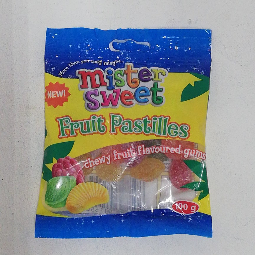 Mister Sweet Fruit Pastilles 100G -
