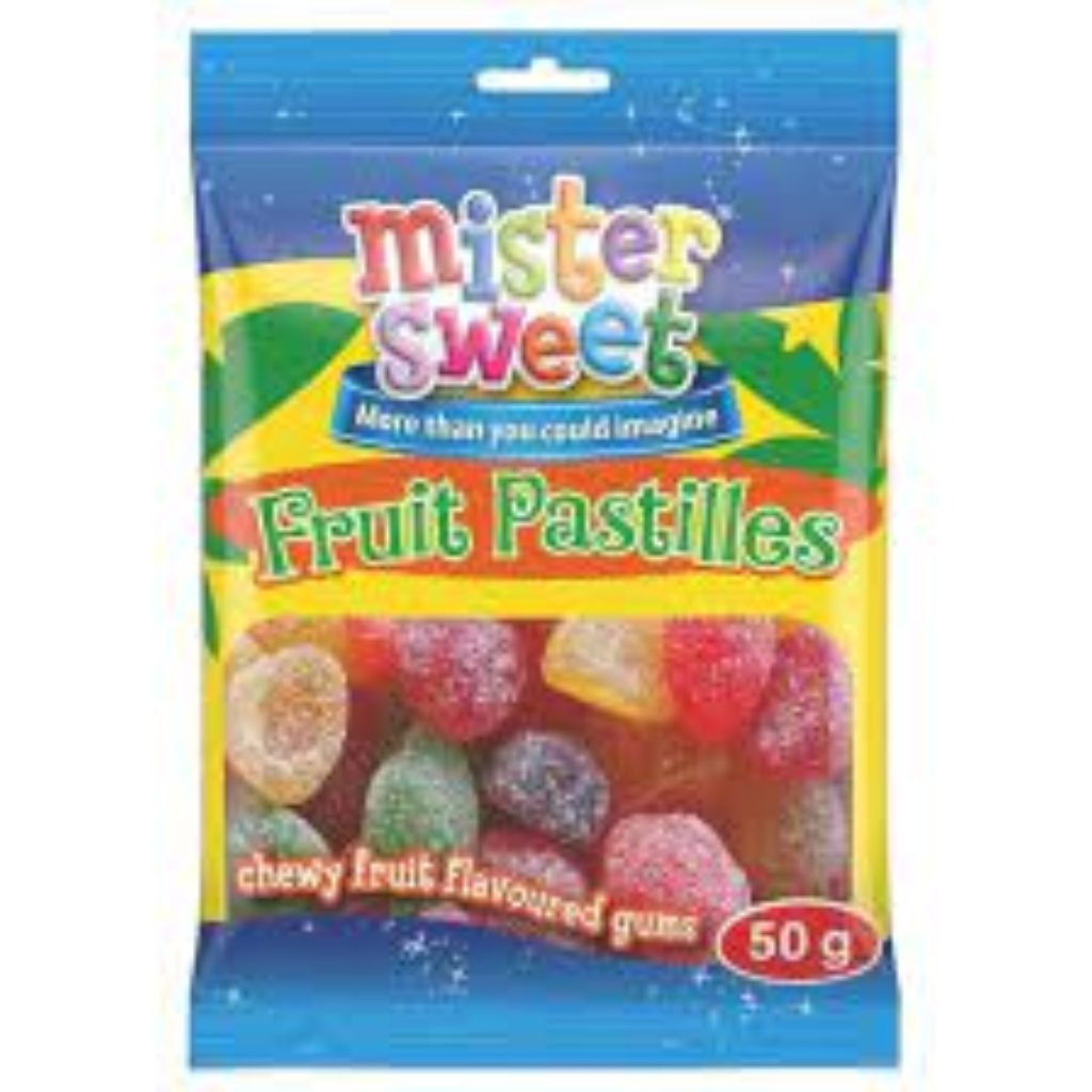 Mister Sweet Fruit Pastilles 50G -