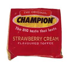 Wilson Champion Toffee 9G Strawberry & cream