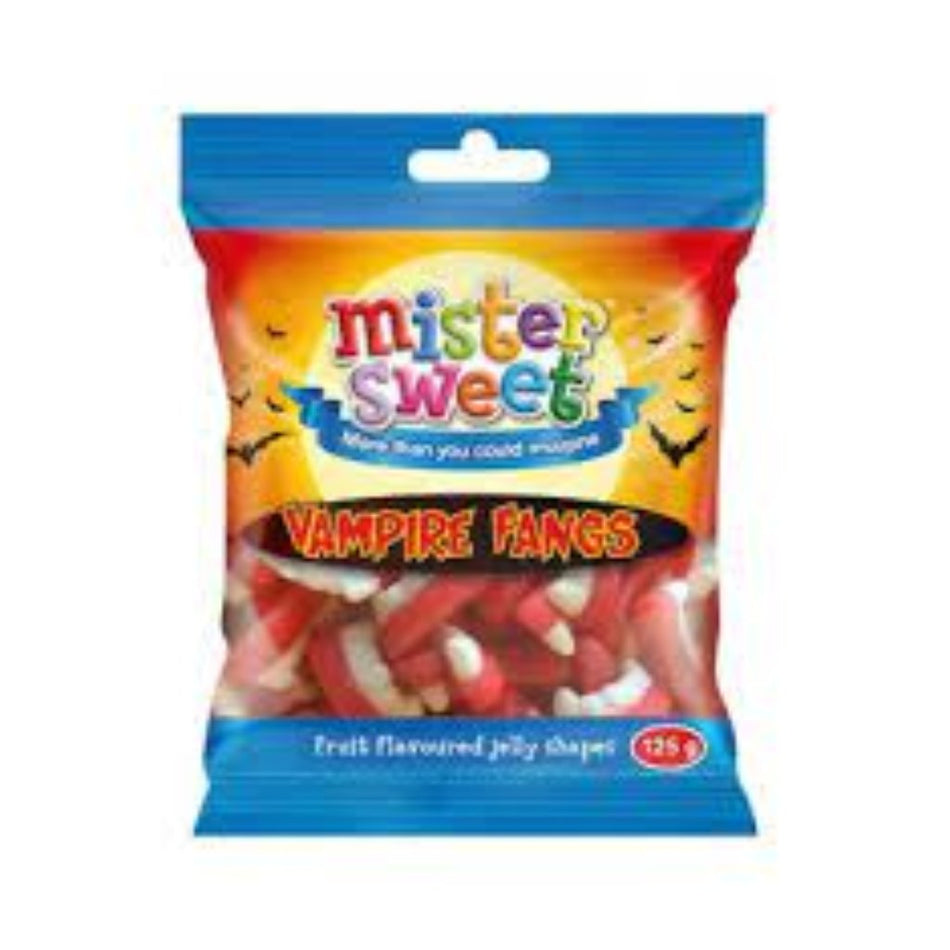 Mister Sweet Vampire Fangs 125G -