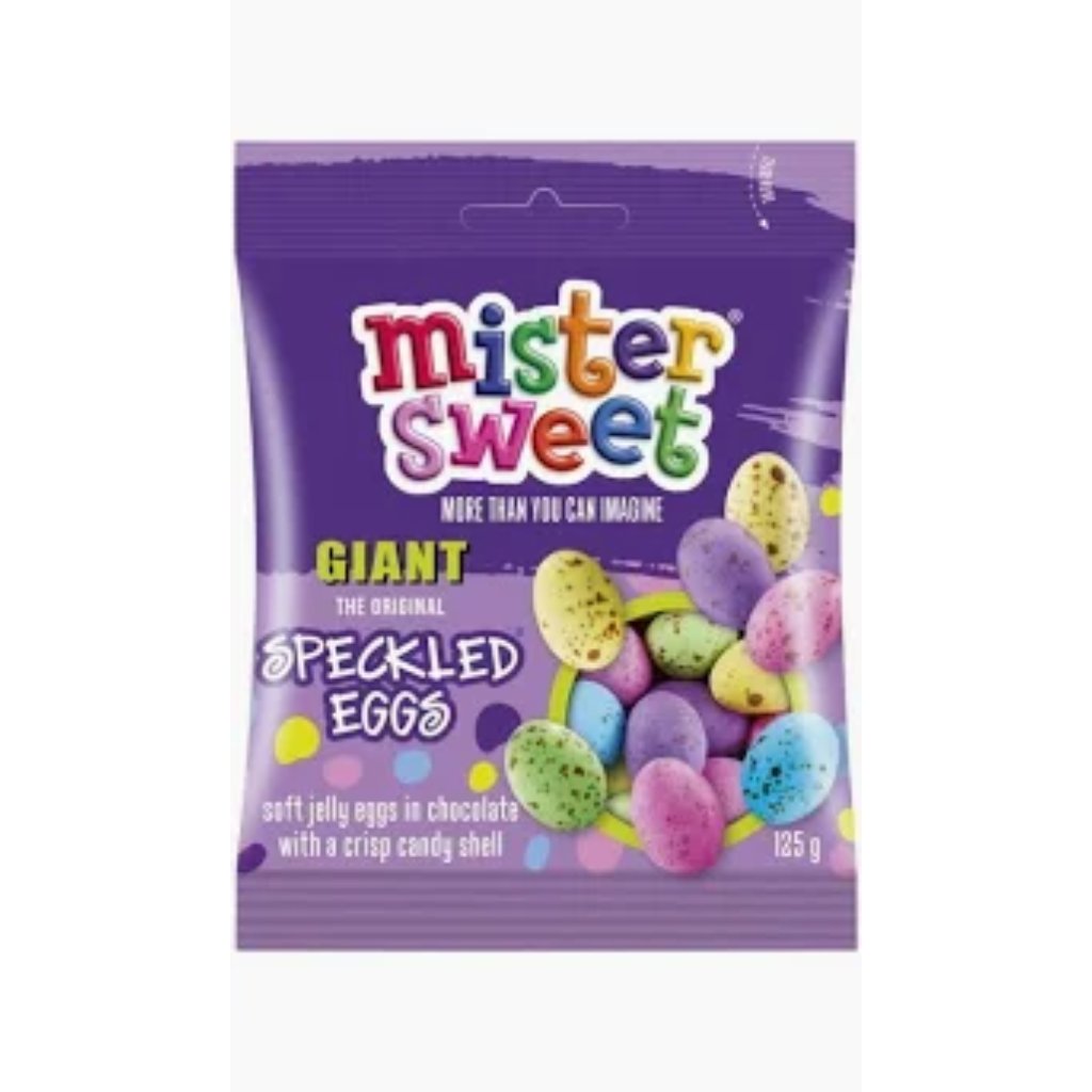 Mister Sweet Giant Speckled Eggs 125G -