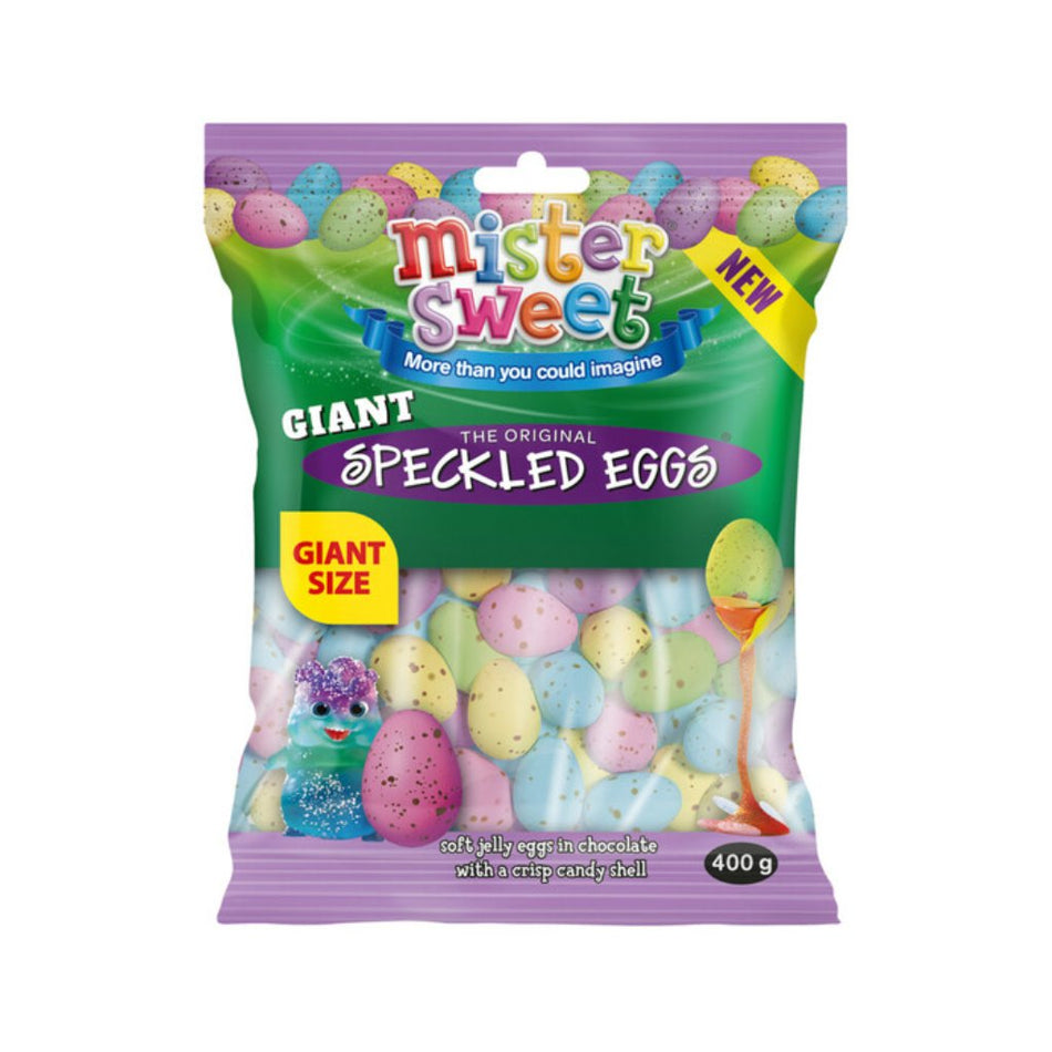 Mister Sweet Gaint Speckled Eggs 400G