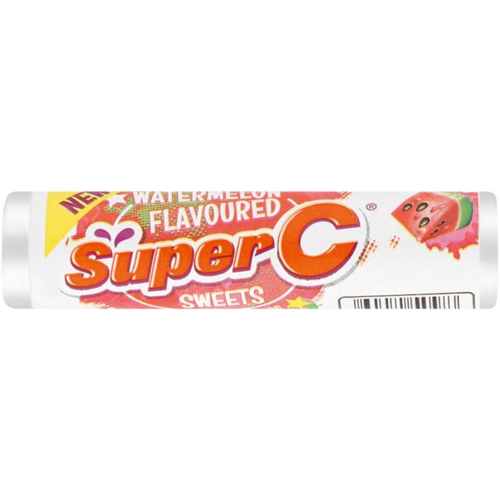 Super C Flavoured Sweets 36.6G Watermelon