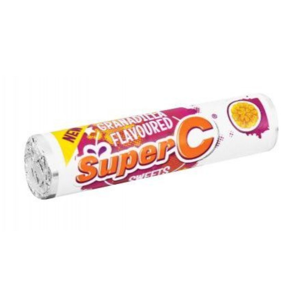 Super C Flavoured Sweets 36.6G Granadille