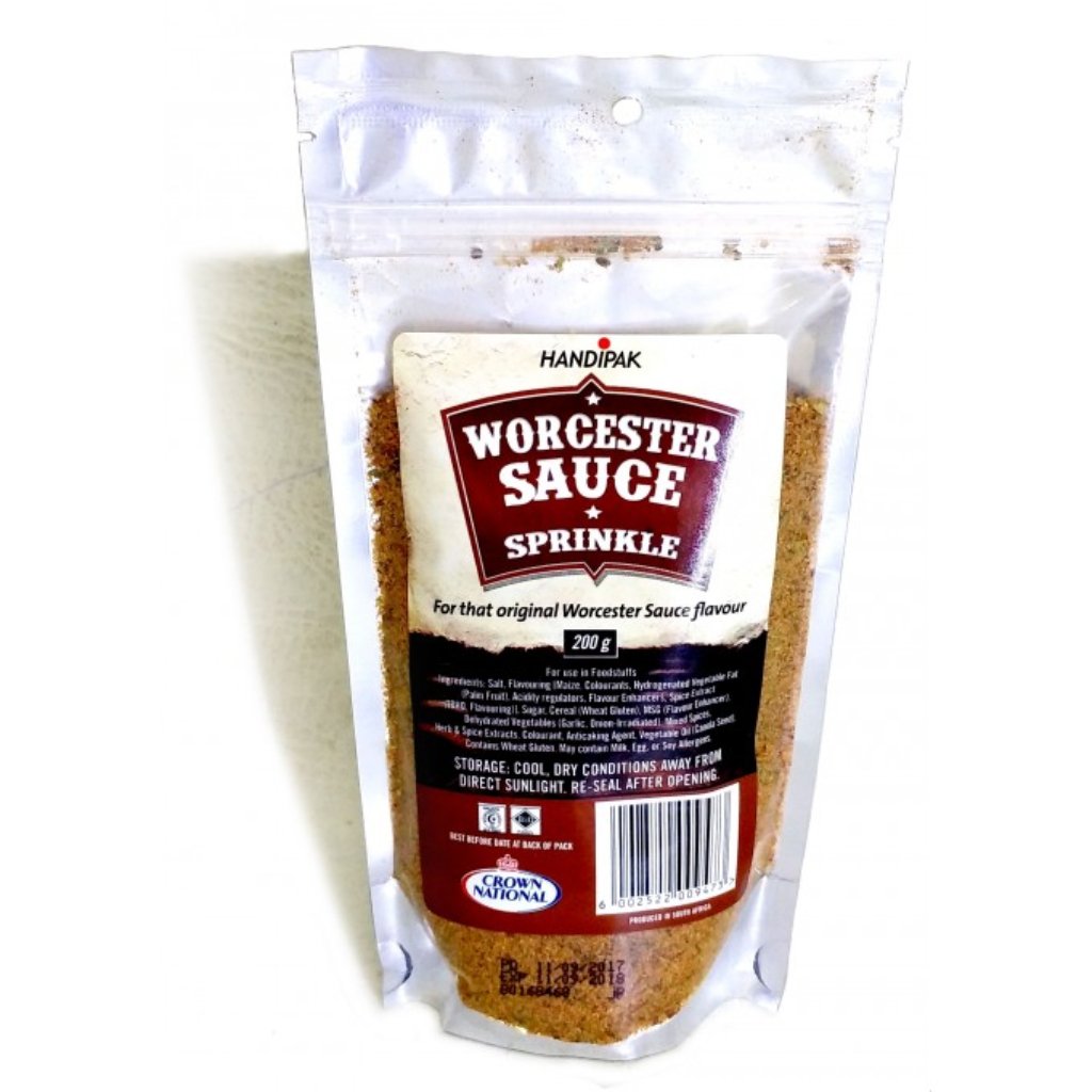 Crown National Worcester Sauce Sprinkle 200G DEFAULT TITLE