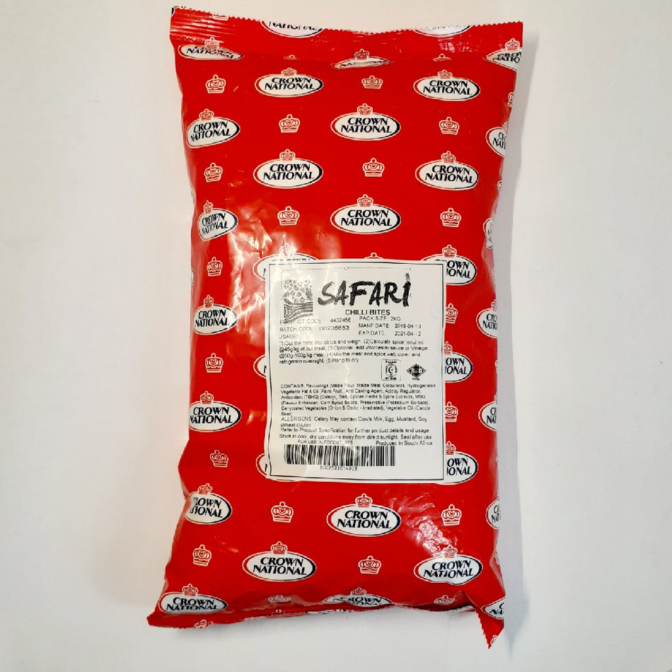 Crown National Safari Spice Chilli Bites 2KG