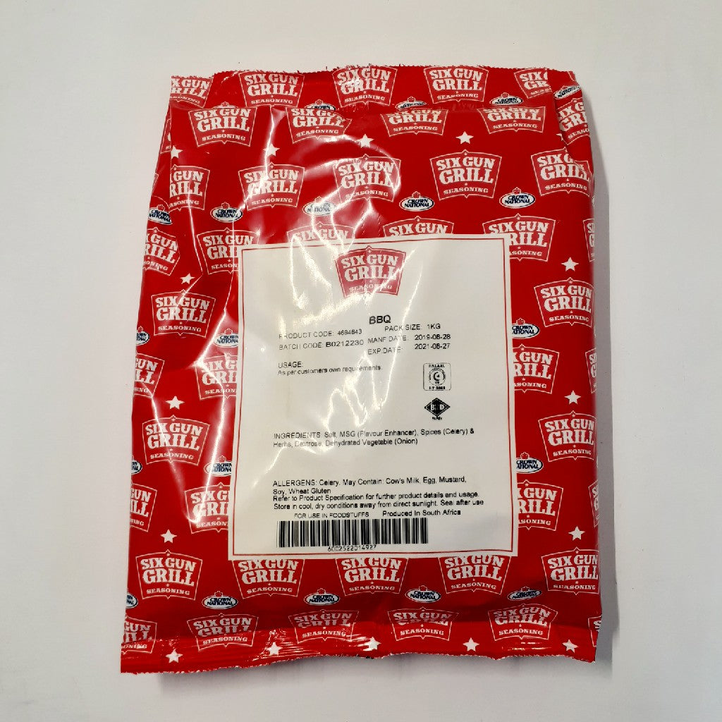Crown National Bbq Six Gun Grill 1KG DEFAULT TITLE