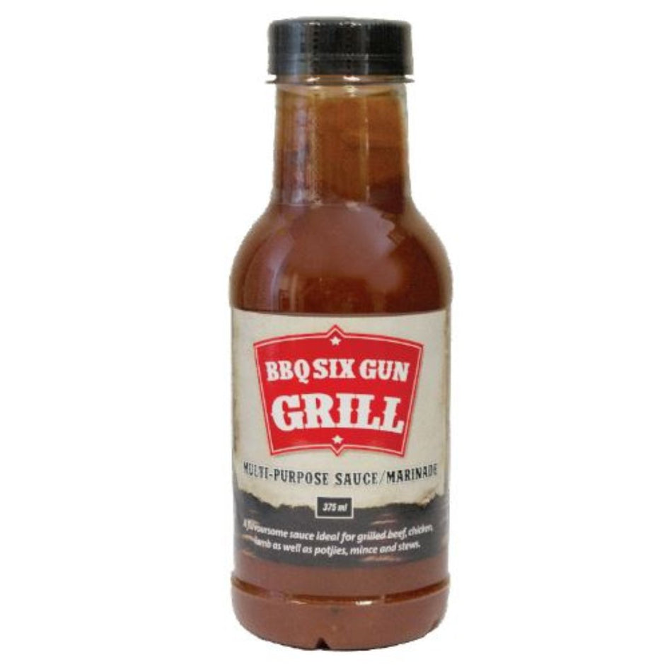 Crown National Six Gun Grill Bbq Sauce 375ML DEFAULT TITLE