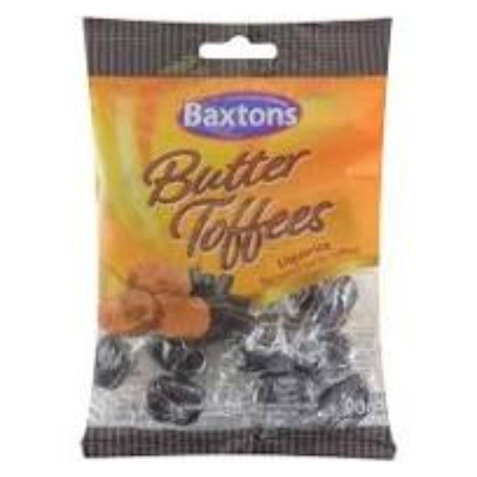 Baxtons Sweets Butter Toffee Liquorice 90G