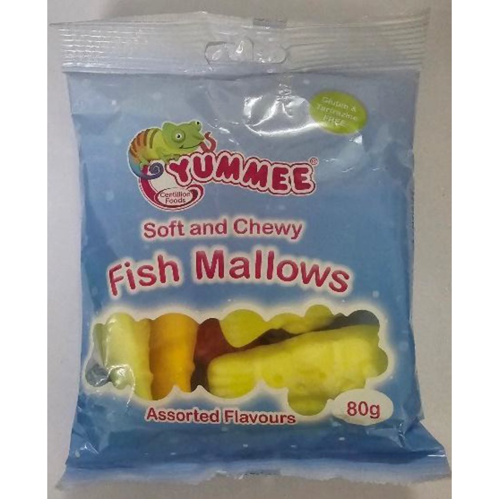 Yummee Fish Mallows 80G DEFAULT TITLE