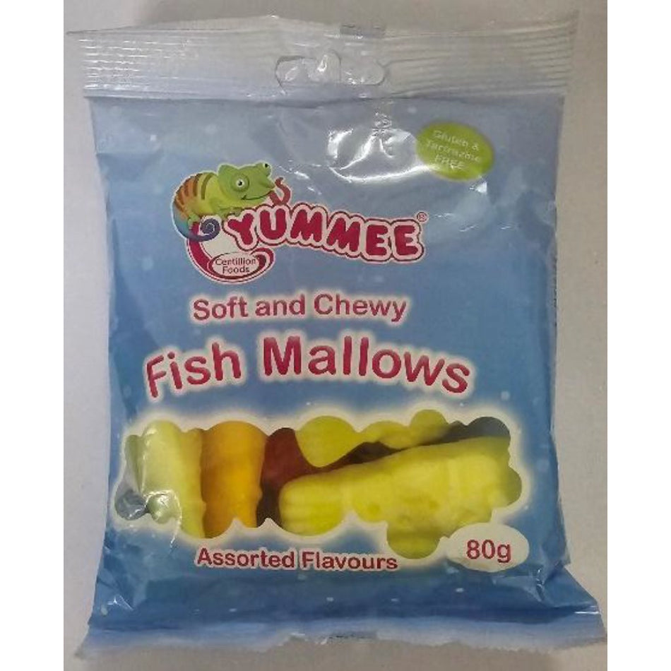 Yummee Fish Mallows 80G DEFAULT TITLE