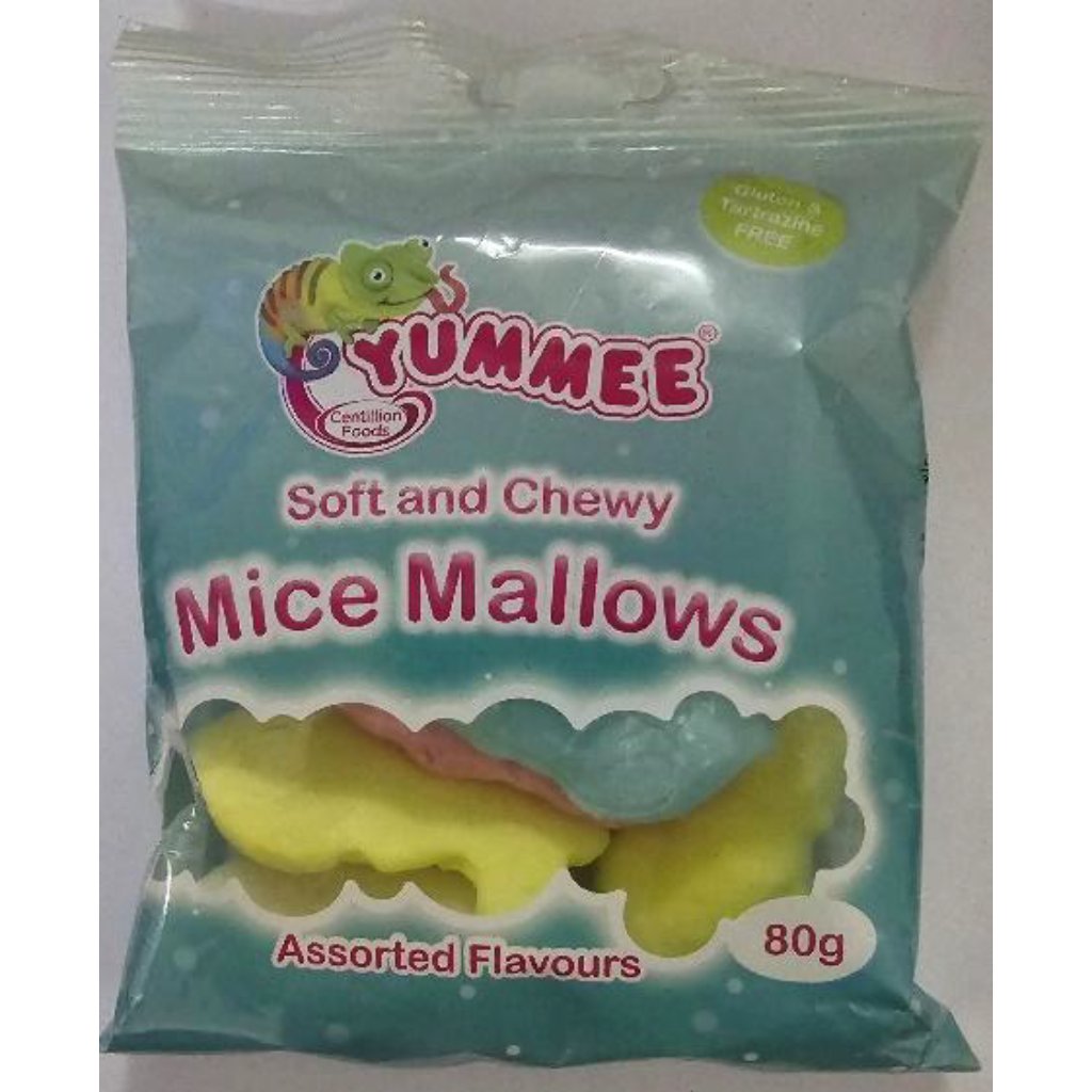 Yummee Mice Mallows 80G DEFAULT TITLE