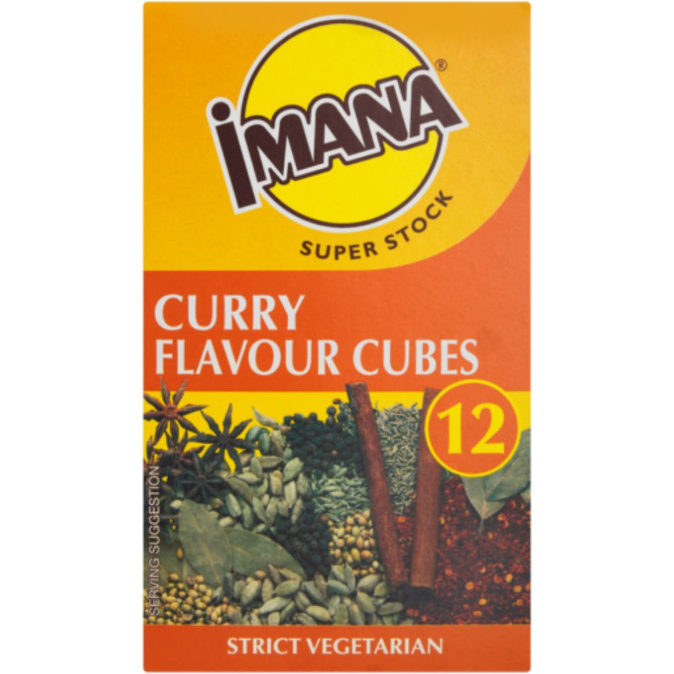 Imana Stock Cubes Curry 12'S