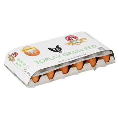 Top Lay Eggs Medium 18'S -