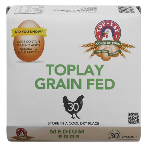 Top Lay Eggs Medium 30'S -