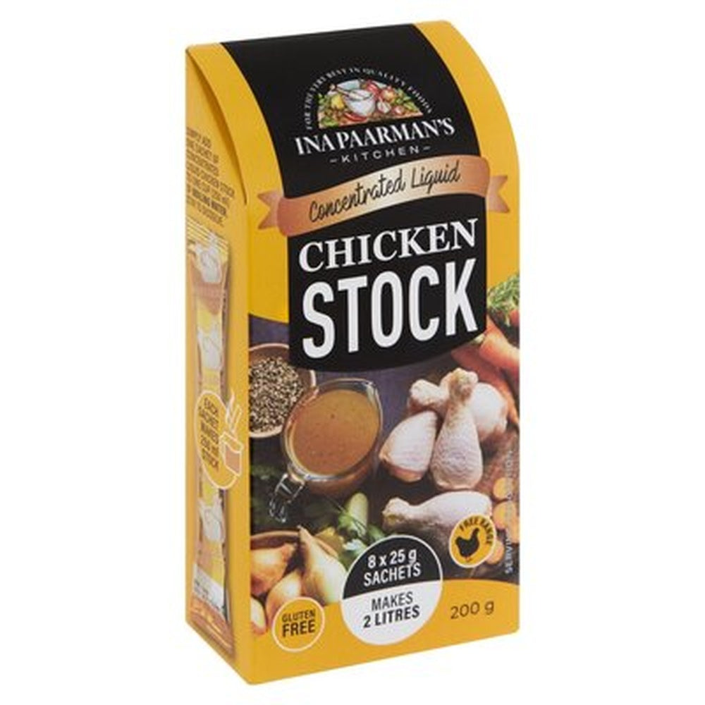 Ina Paarman's Chicken Concentrated Liquid Stock 8 x 25G -