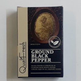 Qualifresh Ground Black Pepper Refill 40G -