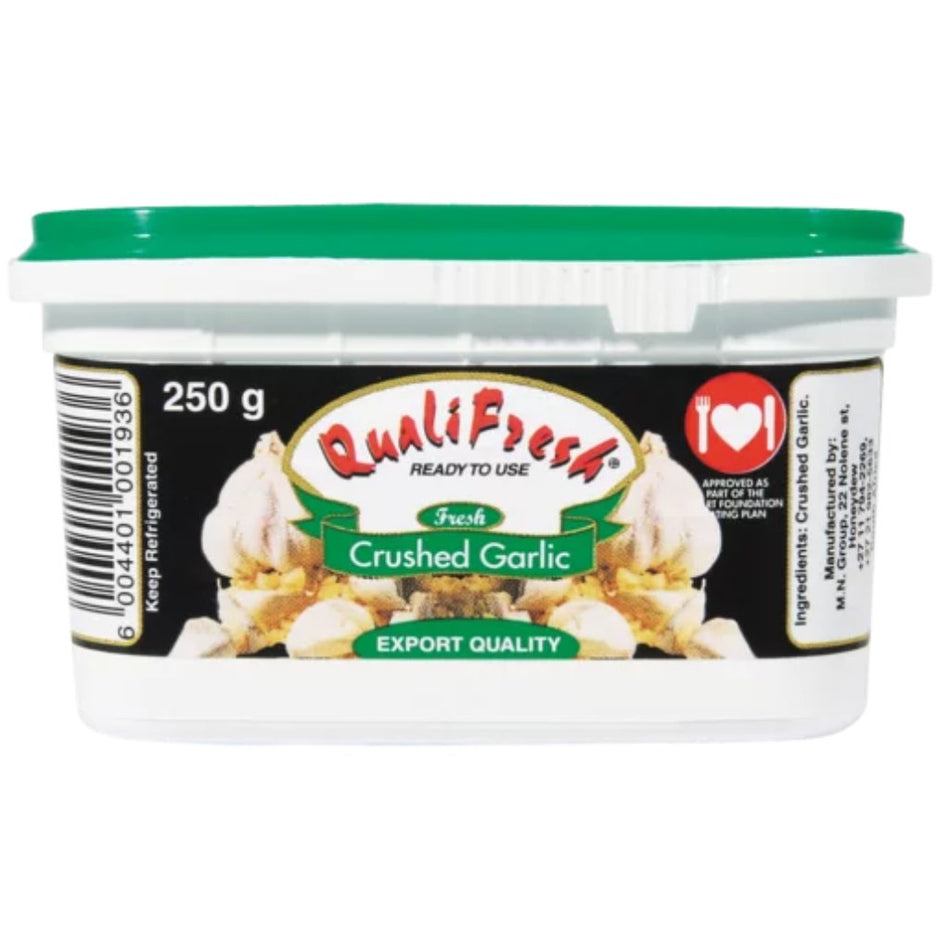 Qualifresh Crushed Garlic 250G -