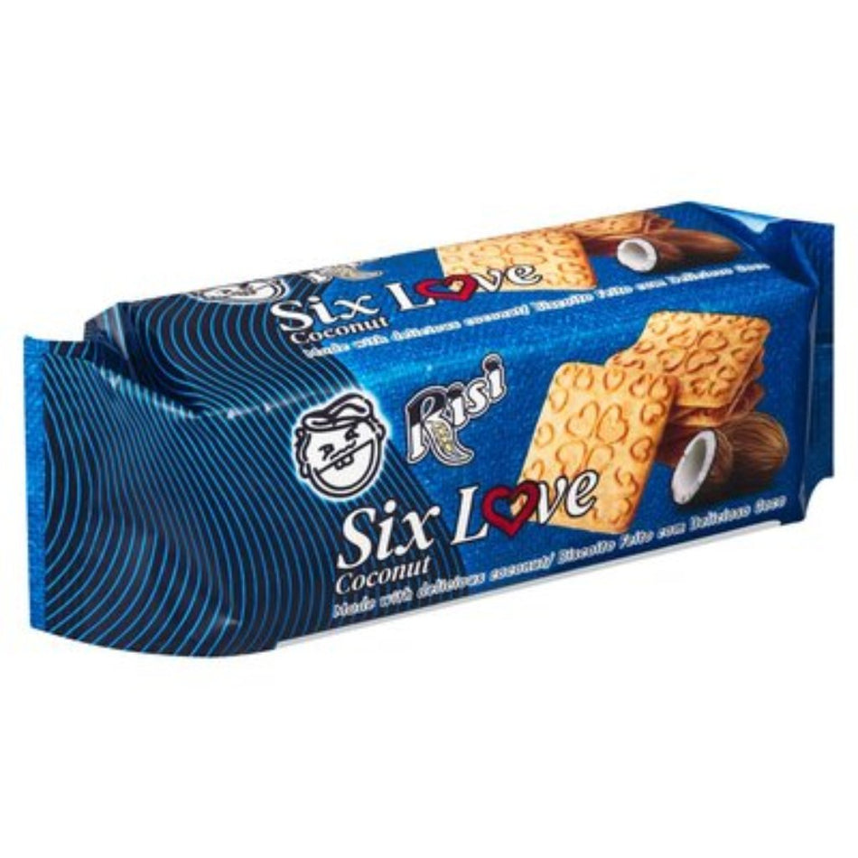 Risi Coconut Biscuits Six Love 200G