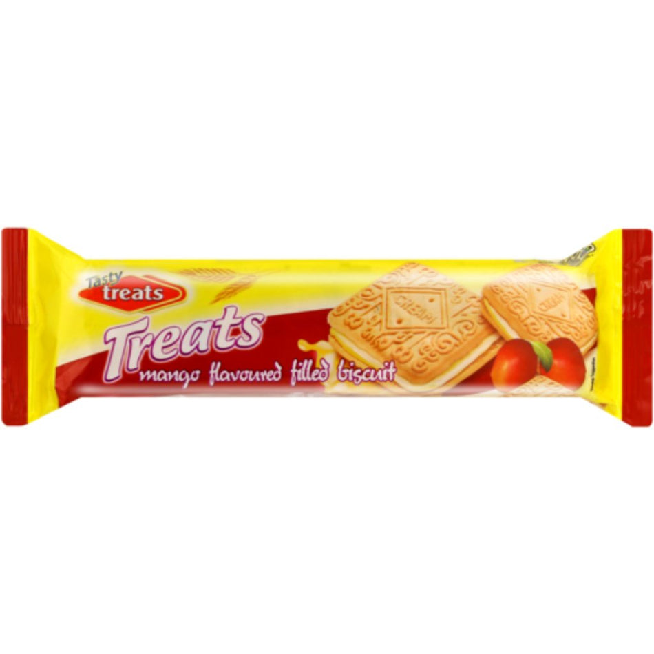 Tasty Treats Mango Cream Biscuits 80G
