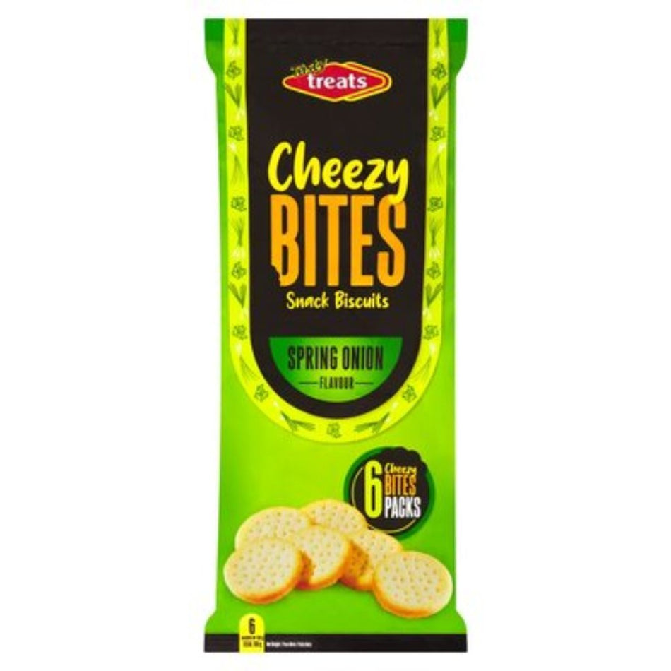Tasty Treats Cheezy Bites Spring Onion 6x30G