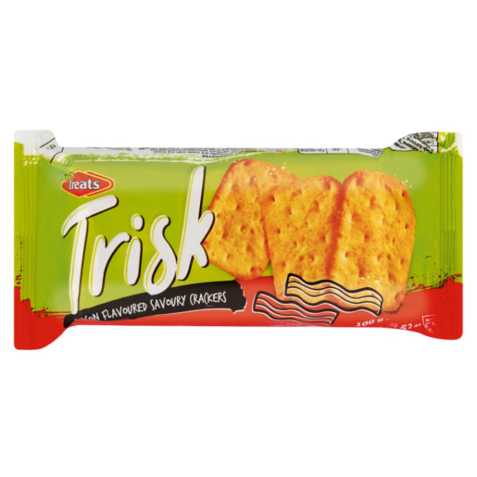 Tasty Treats Crackers Bacon Trisk 100G