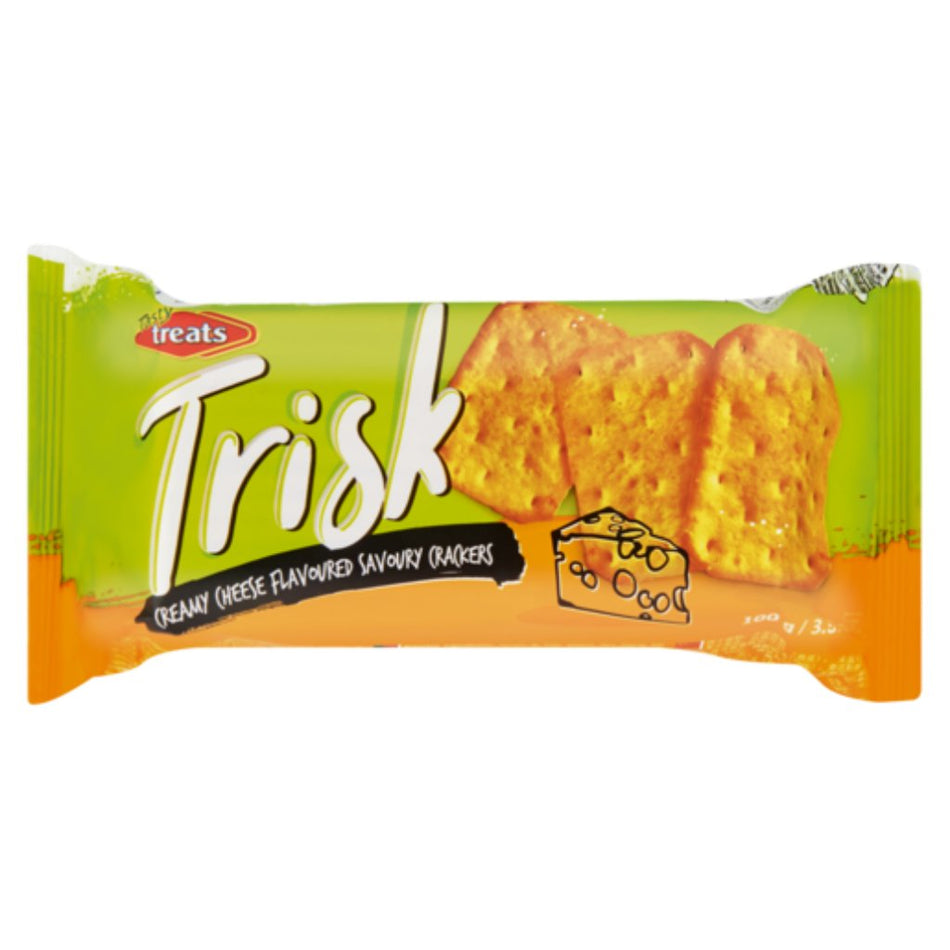 Tasty Treats Trisk Creamy Cheese Crackers 100G
