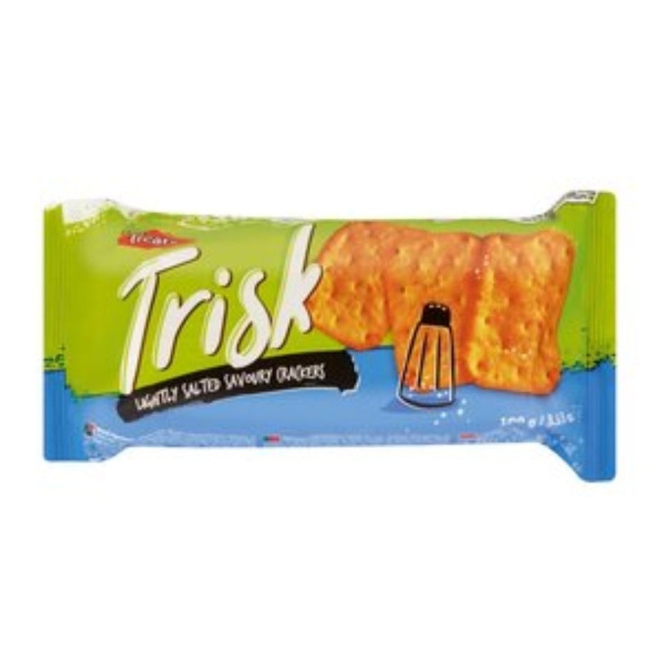 Tasty Treats Trisk Light Salted Crackers 100G