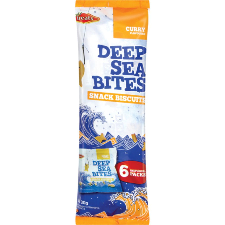 Tasty Treats Deep Sea Bites Curry 6x30G