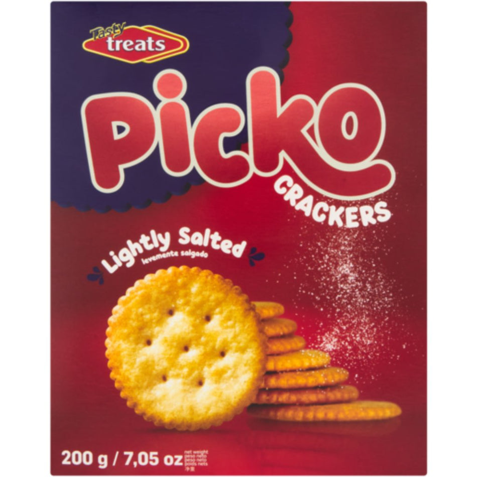 Tasty Treats Picko Plain Salted Crackers 200G