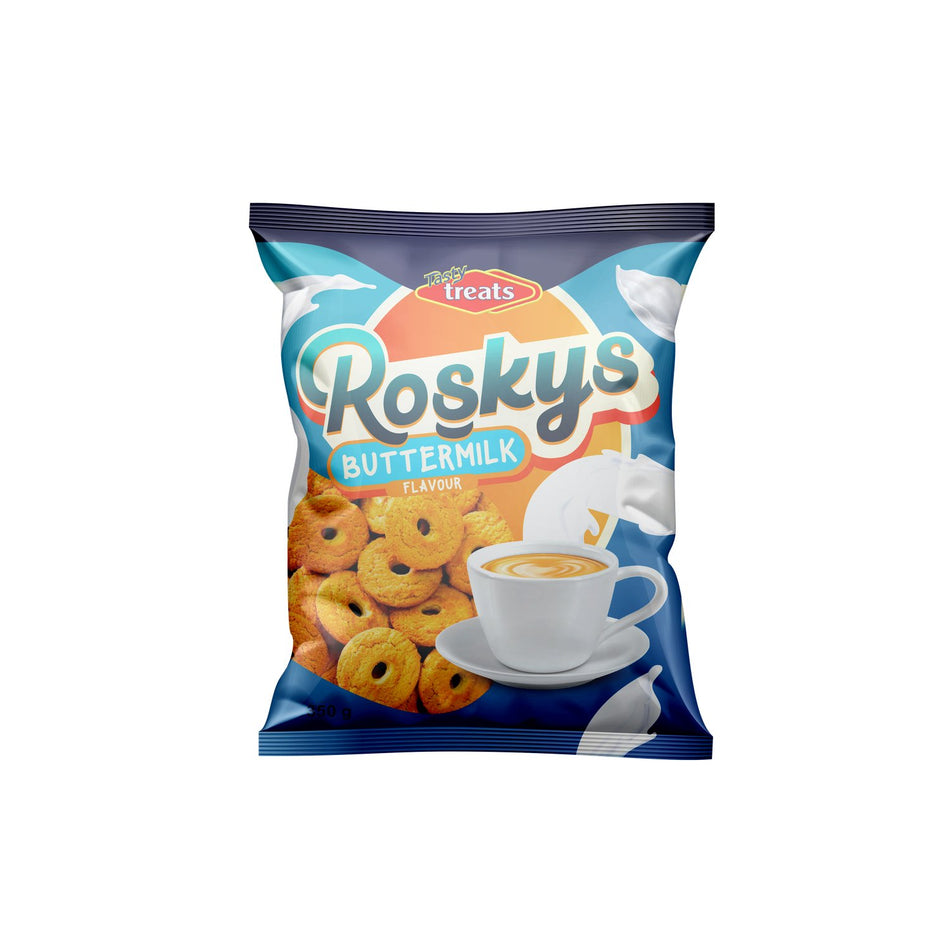 Tasty Treats Roskys Buttermilk Flavour Biscuits 350G