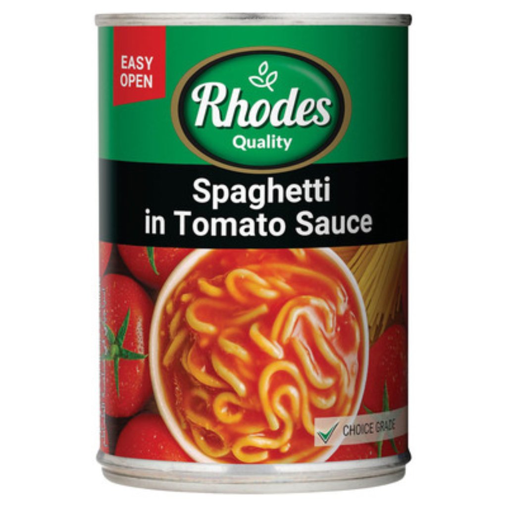 Rhodes Spaghetti Tomato Sauce 410G Tomato Sauce