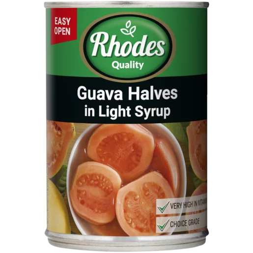 Rhodes Guava Halves 440G Halves