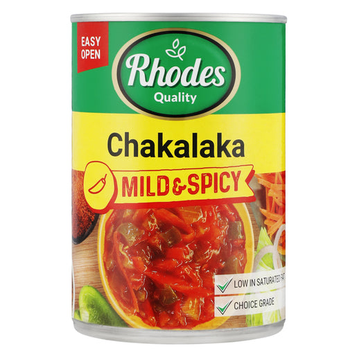 Rhodes Chakalaka Mild & Spicy 400G Mild & Spicy