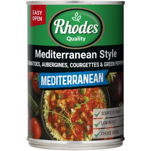 Rhodes Tomatoes Mediterranean Style 410G Mediterranean Style