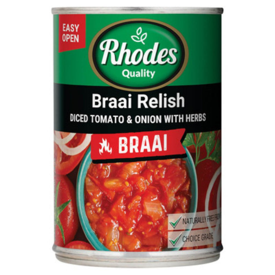 Rhodes Relish Braai 410G